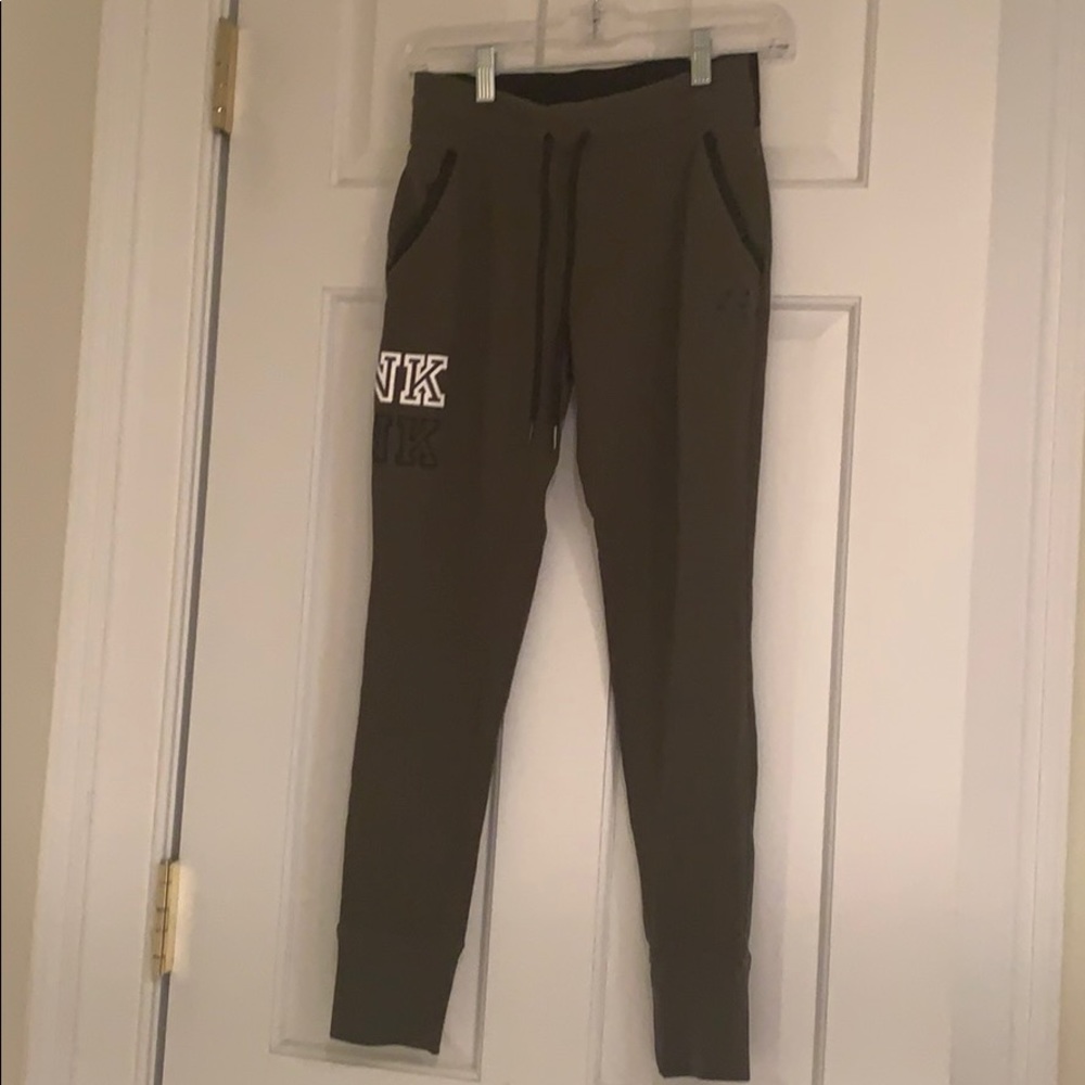 Olive green joggers